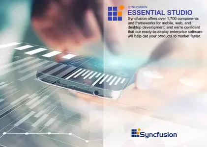 .NET库和UI控件库Syncfusion Essential Studio企业版2022 V4 SP1