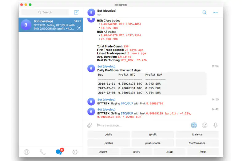 TradeBot全开源加密货币交易机器人Python源码 带现成策略