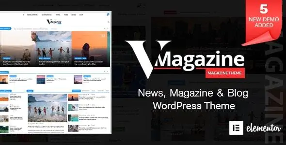 Vmagazine博客或新闻网站类WordPress主题V1.1.8