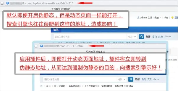 【DZ论坛SEO插件】Discuz强制伪静态地址seoV5.3插件商业版