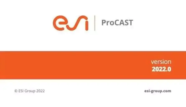 铸造工艺模拟分析软件ESI ProCAST激活版V2022.0 Solvers x64