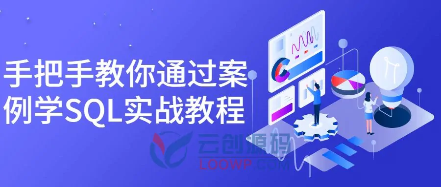 手把手教你通过案例学SQL实战视频教程