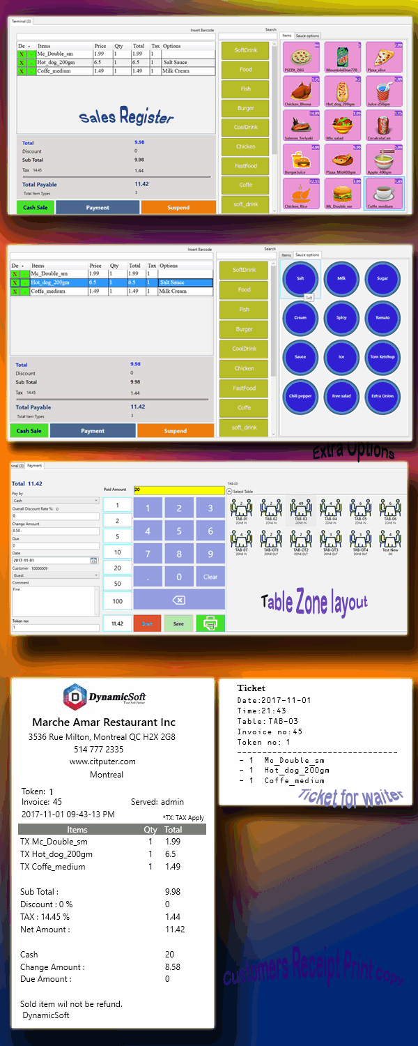 CoolPOS饭店POS收银系统桌面端软件WAF+C#工程源码V3.2.1