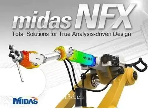 有限元分析软件midas NFX激活版 2023 R1 x64