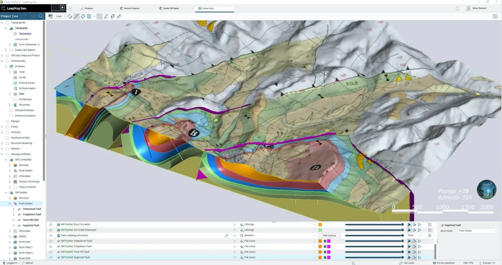 三维地质建模软件Seequent Leapfrog Geo激活版V5.1.4