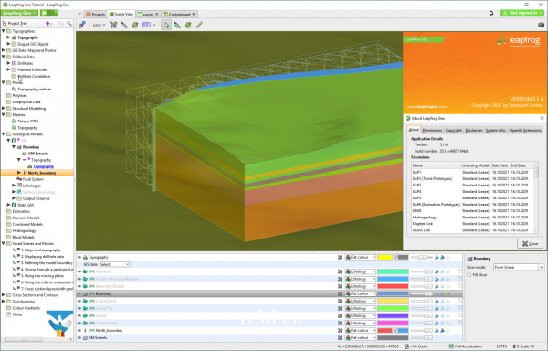 三维地质建模软件Seequent Leapfrog Geo激活版V5.1.4