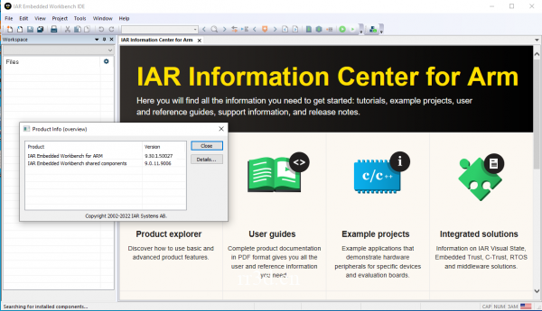 IAR Embedded Workbench for ARM激活版V9.50.2 带示例