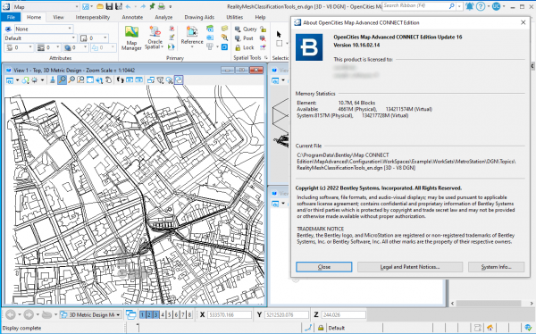 GIS地理空间建模软件OpenCities Map Advanced CONNECT激活版V10.17.00.156