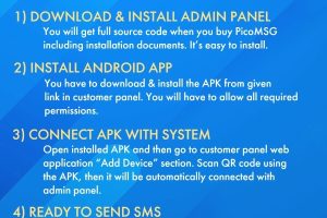 SMSDroid群发短信网关Android手机APP源码带PHP后台V1.4.2 解密激活版