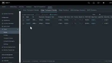 虚拟云网络VMware NSX-T数据中心联邦基础入门视频教程