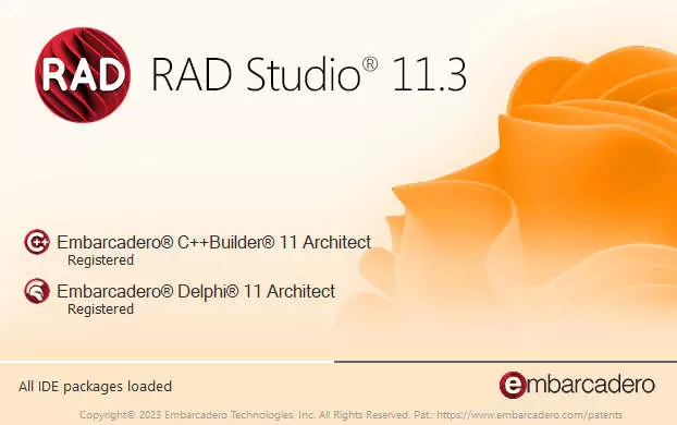 Embarcadero RAD Studio激活版V11.3 Alexandria架构 28.0.48361.3236