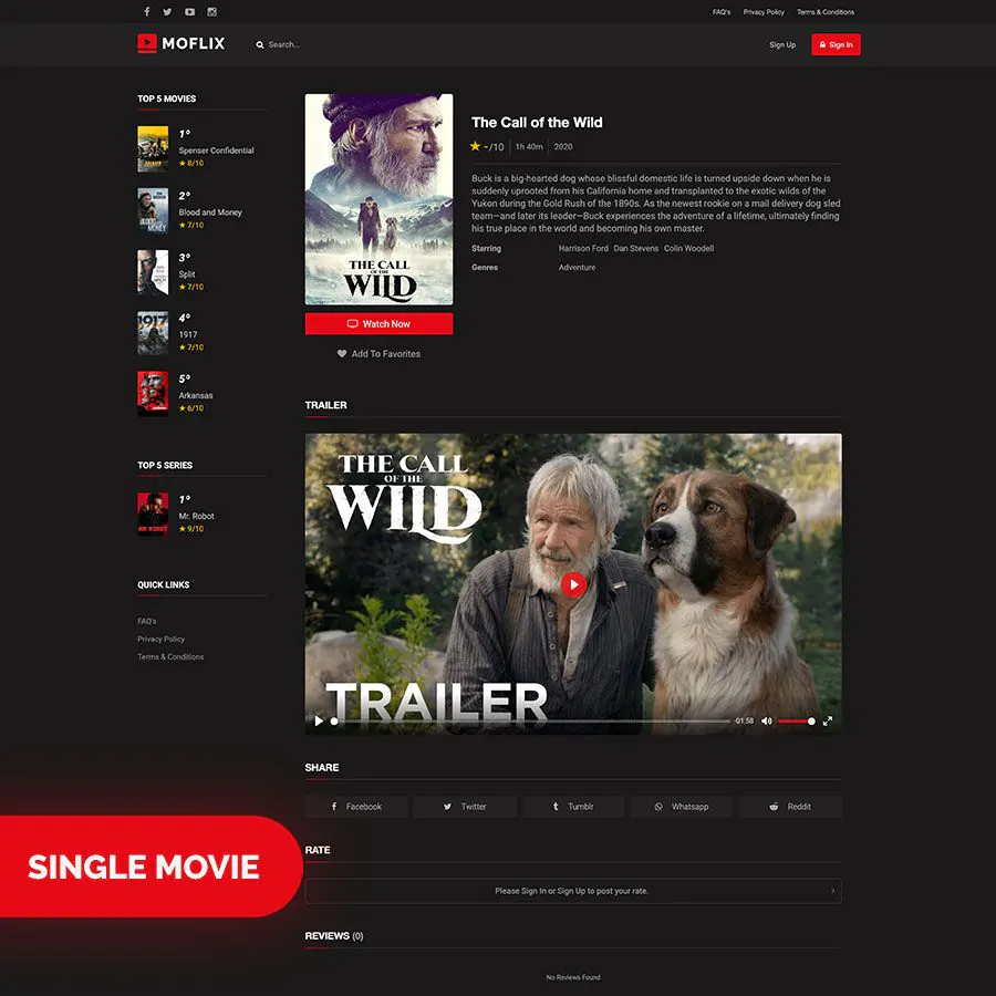 [2.0]iFlix仿NetFlix电影电视剧节目在线观看影视门户系统PHP源码 全解密激活版