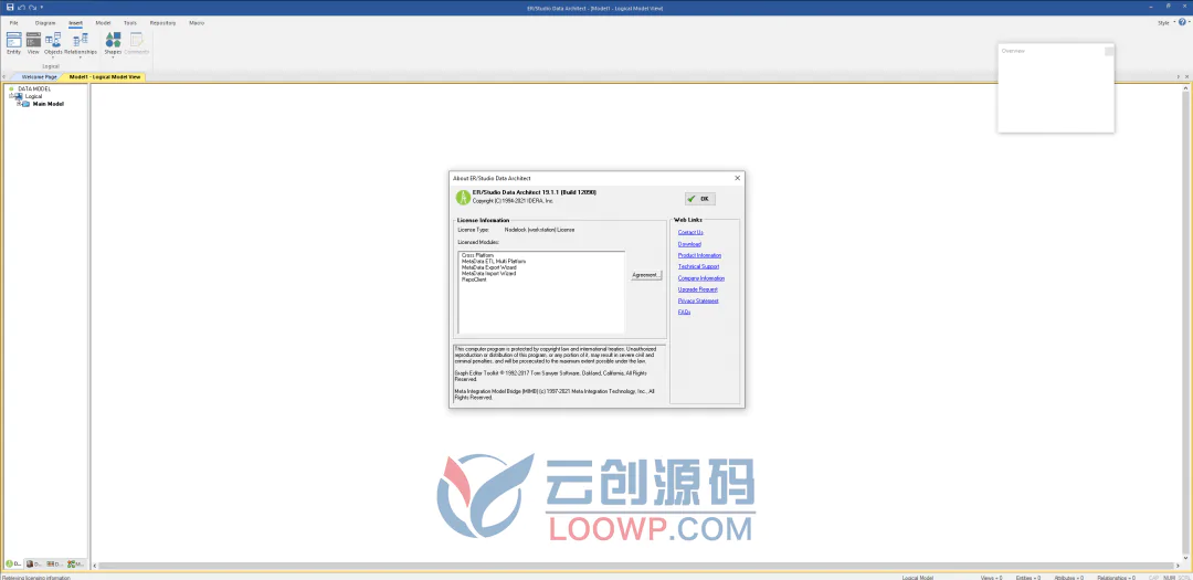概念数据建模软件ER/Studio Data Architect Suite v19.1.1 激活版