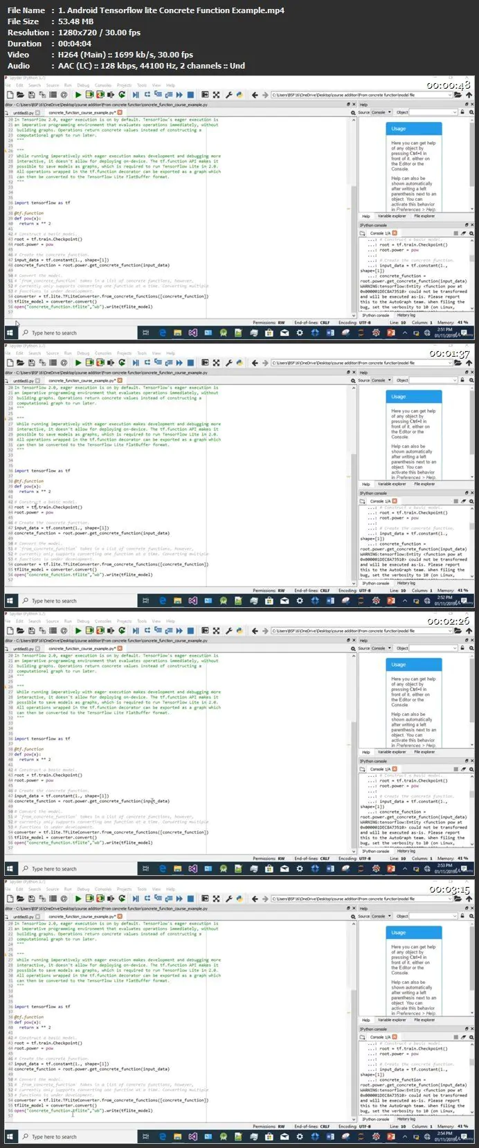 用Java/Kotlin语言开发基于TensorFlow lite模型机器学习Android应用APP视频教程（10+实战项目）