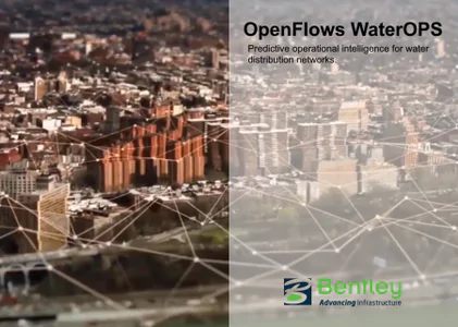 实时供水网络运维和预测软件OpenFlows WaterOPS v10.03.05.05 CONNECT Edition