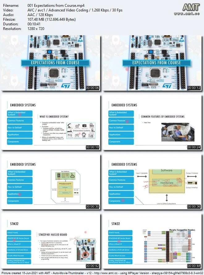 Mbed C on STM32 (Arm Cortex M4)嵌入式系统开发视频教程