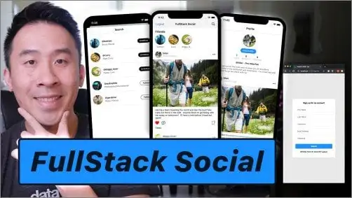 全栈社交系统IOS应用APP开发视频教程Fullstack Social iOS NodeJS REST