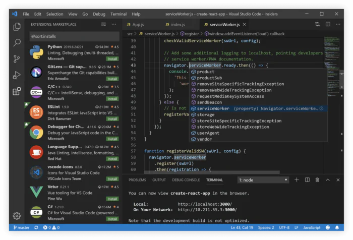 【Visual Studio Code v1.5.1】微软提供的免费开源代码编辑器软件Win+Mac+Linux