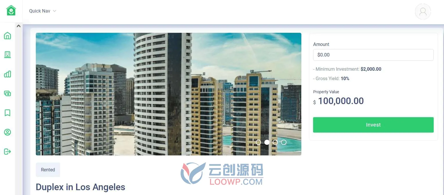 【iRealty 1.0】全开源房地产投资理财分红PHP源码