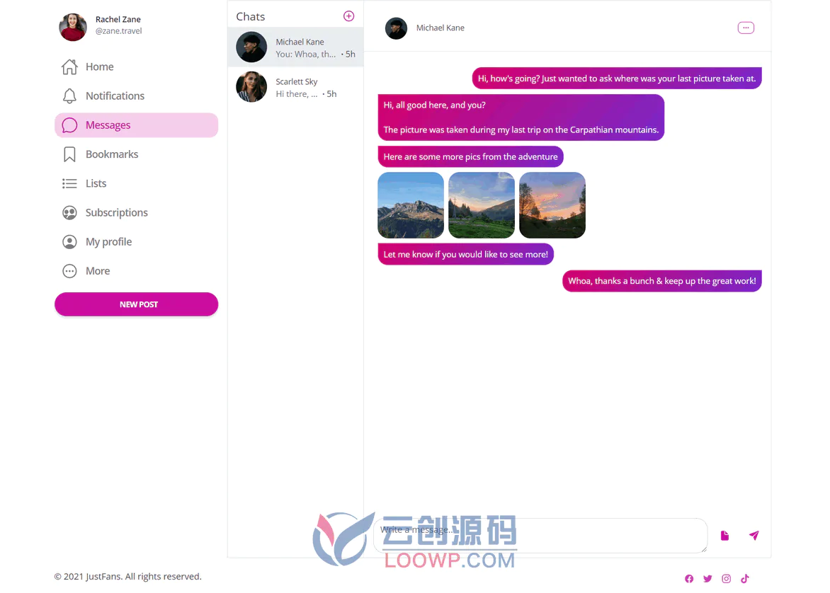 MiFans粉丝付费订阅内容主文章视频图片SaaS平台PHP源码V6.2.0