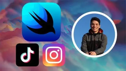 2021版仿Instagram & TikTok项目实战SwiftUI & iOS 14应用APP开发视频教程