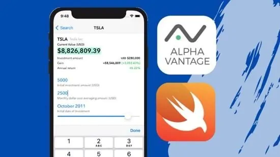 [视频教程] iOS 14 & Swift 5: 基于Stock APIs构建金融投资系统应用APP