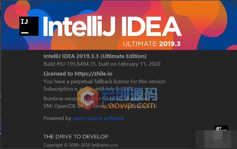 IntelliJ IDEA 20193.3 Ultimate Edition 激活工具