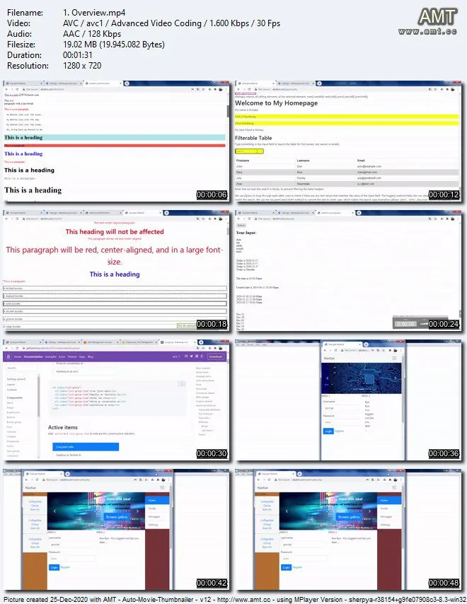 Web应用开发从入门到进阶2021新版课程