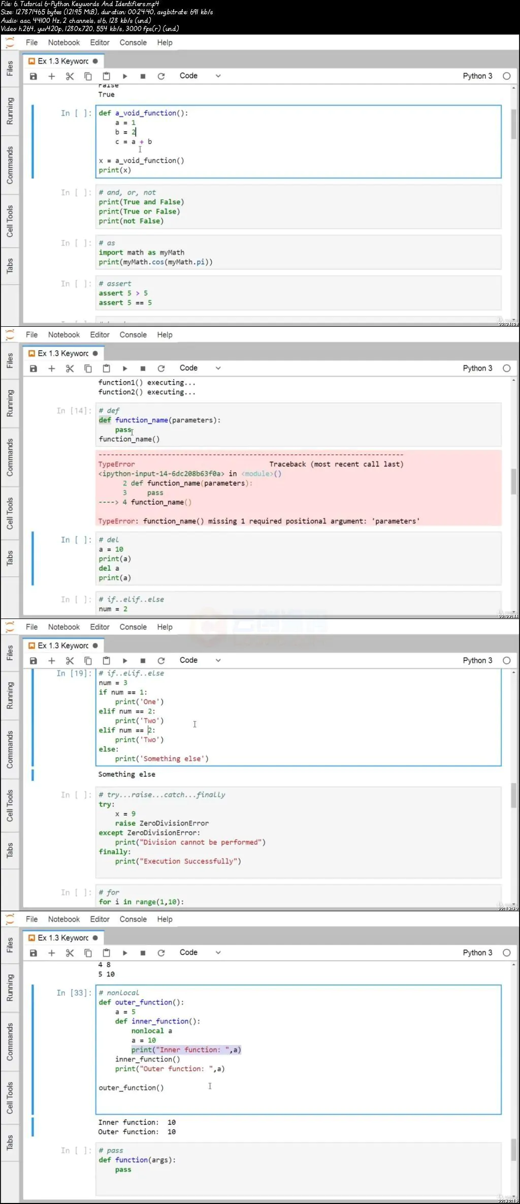 Python、Flask框架和Django初学者入门基础课程