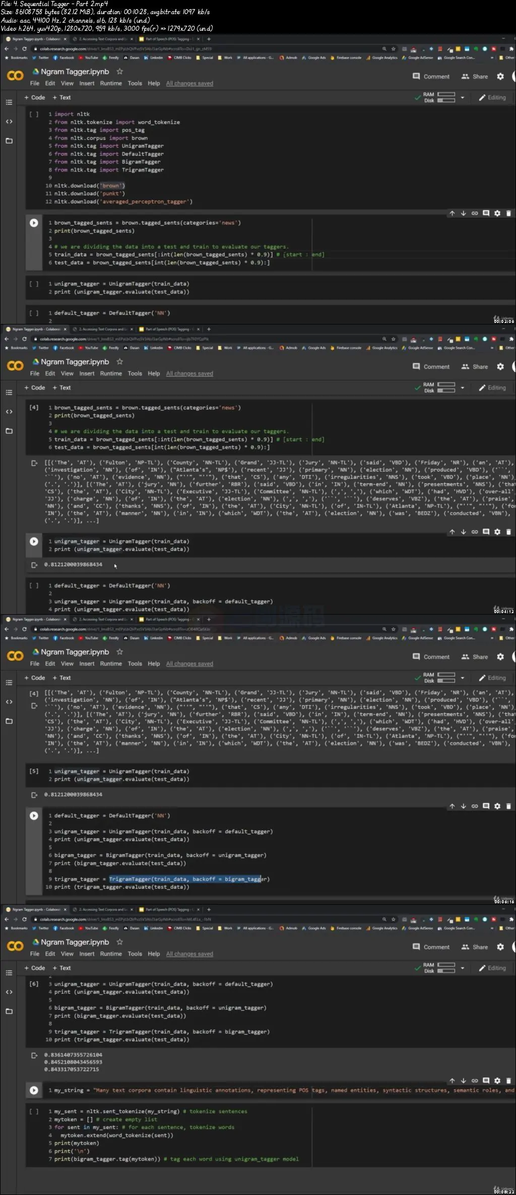 用于文本挖掘的Python自然语言工具包（NLTK）视频教程