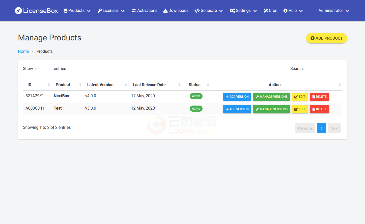 LicBox软件源码许可证授权、验证和更新管理器PHP源码V1.6.4